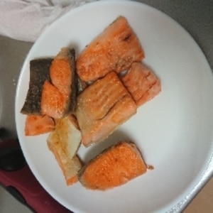 鮭の一口ムニエル✿お弁当おかず